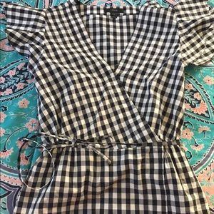 Jcrew gingham shirt